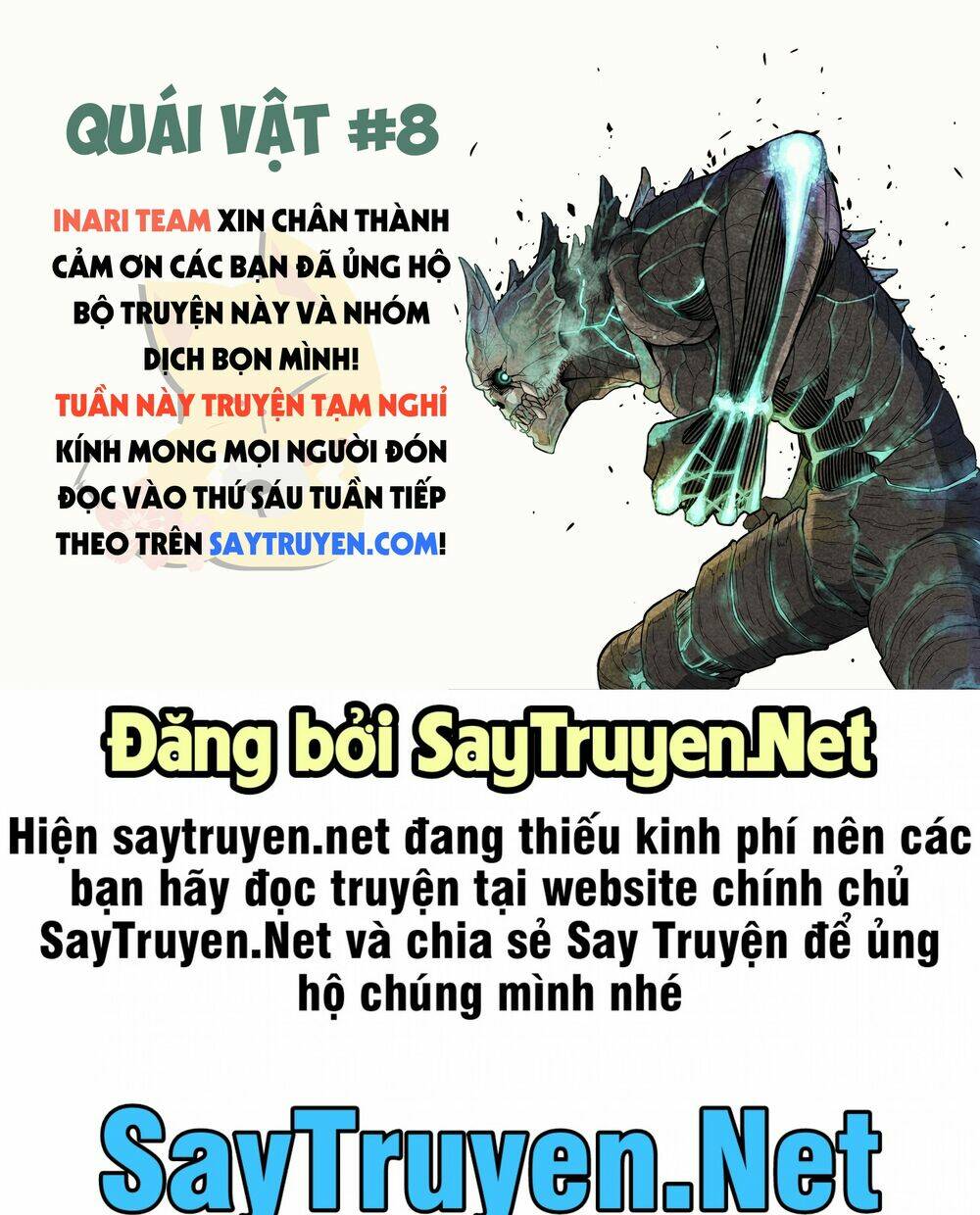 Quái Vật #8 Chapter 28 - TC Truyện